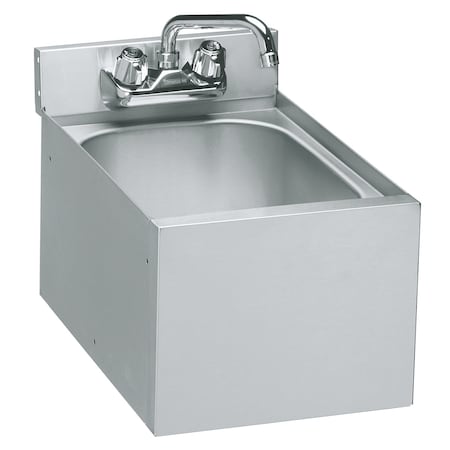 Krowne Silver Series 12" One-Compartment Bar Sink 18-1C
